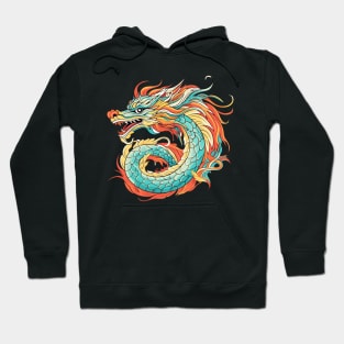 traditional chinese dragon Hoodie